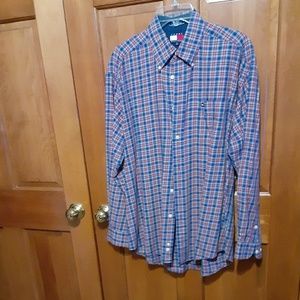 Tommy Hilfiger Multi-Color Plaid Shirt